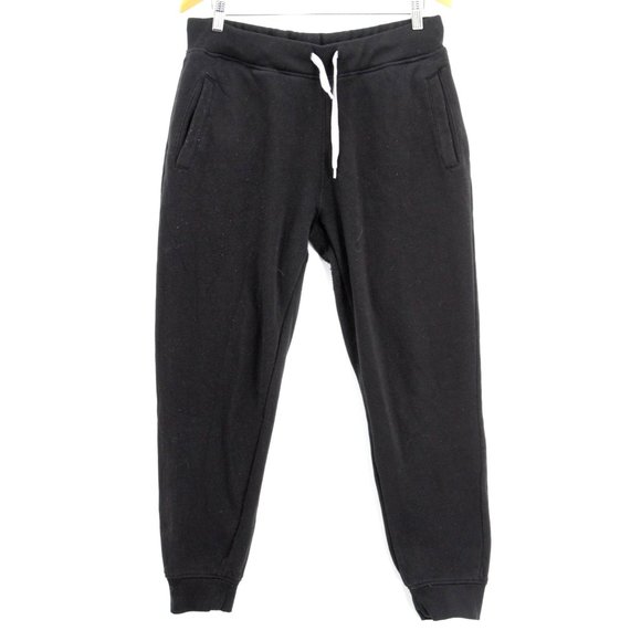 Vintage SP Active Sweatpants Men's Black Retro Activewear Drawstring Size 2XL - Picture 1 of 10